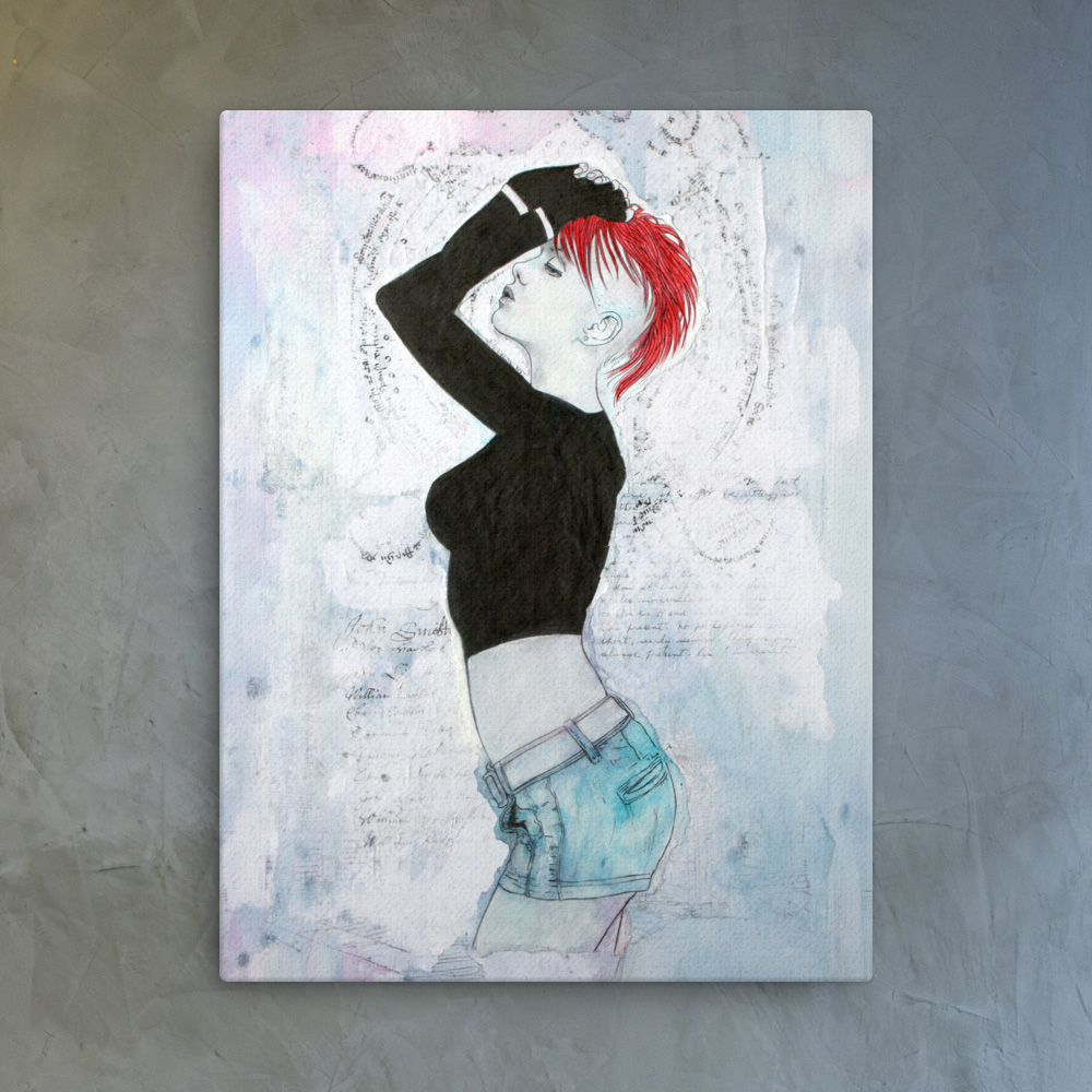 Gravestown Emma Durance - Canvas Print